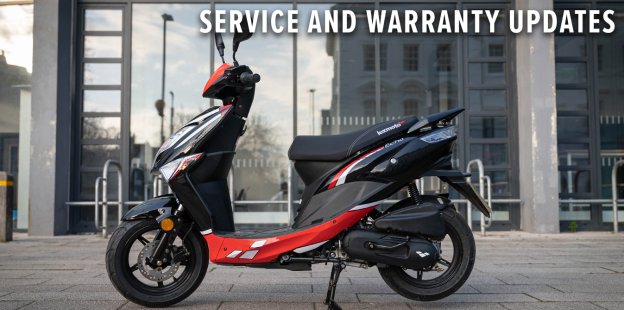Enjoy your Lexmoto motorcycle without Warranty or Servicing stresses for longer